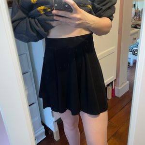Black HnM Circle Skirt